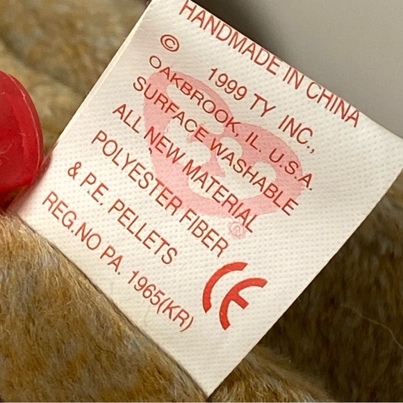 90s Ty Beanie Babies bunny rabbits Nibby Nibbler Bunny Rabbit Retired 1990s LOT - Picture 11 of 16